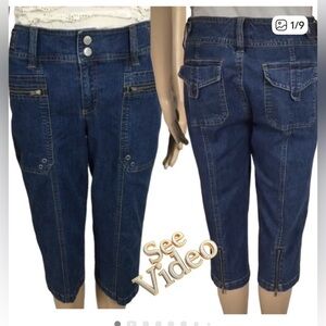 👛 (ANY 2/$30) B.U.M. EQUIPMENT Missy 8 Stretch Cropped